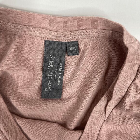 Sweaty Betty Sleeveless Crew Neck Workout Tank Women's Pink Size XS - Picture 6 of 6